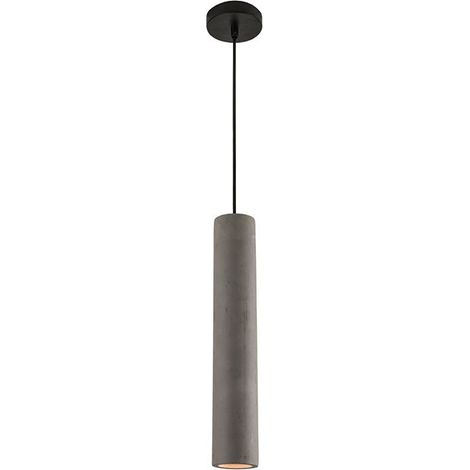 Suspension Luminaire D70 Pour Ampoule LED GU10 Béton ZAMBELIS (1/2)
