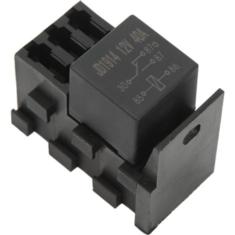 Sicherungs-Relais-Block-Kit, hitzebeständiger ABS-Flachsicherungshalter mit 11 Flachsteckverbindern für 12-V-Kfz-Systeme (1/5)