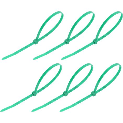 1000 Nylon-Kabelbinder, 20 cm, selbstsichernde Kabelbinder, 18 kg Tragkraft, Hochleistungs-Kabelbinder für den professionellen Einsatz (1/5)
