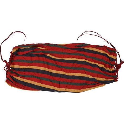 Filiyano-Hamac pour 2 personnes 200 cm x 150 cm jusqu'à 200 kg rouge (1/5)