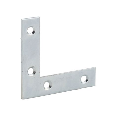 THIRARD - Equerre de fenêtre pour porte,  50x50x12,5mm, bouts carrés, acier zingué - THIRARD