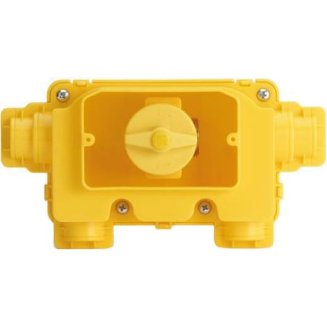 Guscio da Incasso Completo di Valvola Gas Doppio Maschio 3/4 Enolgas Bonomi