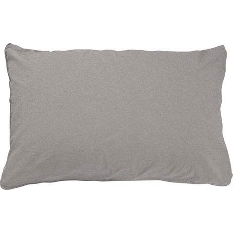 Taie d'oreiller en coton - Palace - 50 x 70 cm - Gris - Livraison gratuite