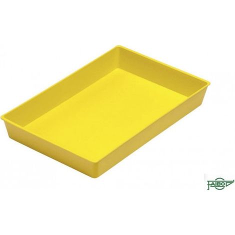 BANDEJA MULTIUSO CÓNICA COLOR AMARILLO FAIBO 210-05 (1/2)