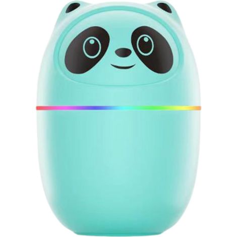 Humidificador de interior, humidificador de vapor frío, humidificador de aire pequeño y silencioso (verde) (1/5)