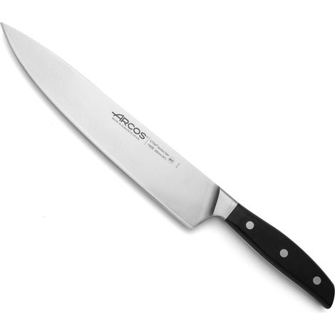 CUCHILLO COCINERO MANHATTAN - Cuchillos de hoja ancha, filo liso, estable y fuerte . Cuchillo multiusos.