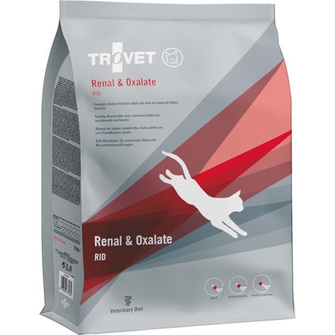 TROVET Renal & Oxalate RID - croquettes pour chat - 2,5 kg