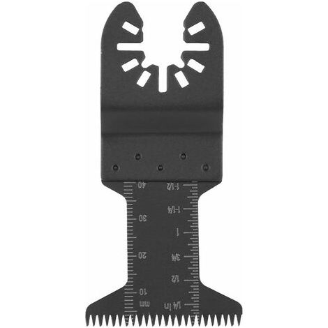 RHG Lames de scie oscillante, 20Pcs 44mm Acier à haute teneur en carbone Oscillant Multi Tool Lames de scie à dents longues pour Bosch Dremel Fein, Outils oscillants électriques (1/5)