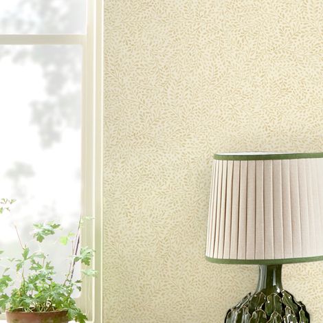 Papier peint intissé Joules Willow Leaf 1005 x 52cm Beige ocré (1/5)