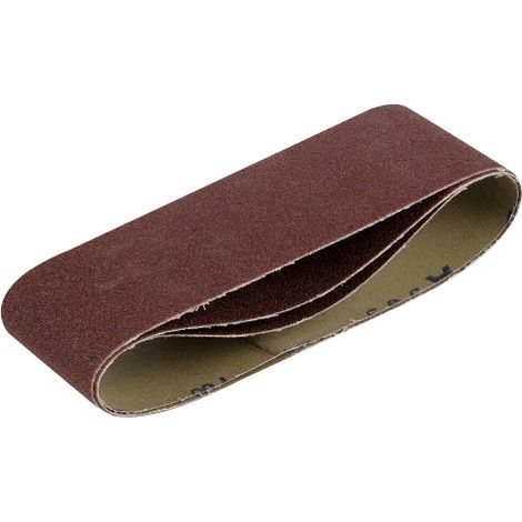 Juego de 3 bandas abrasivas - grano 180 - 75 x 533 mm Kreator