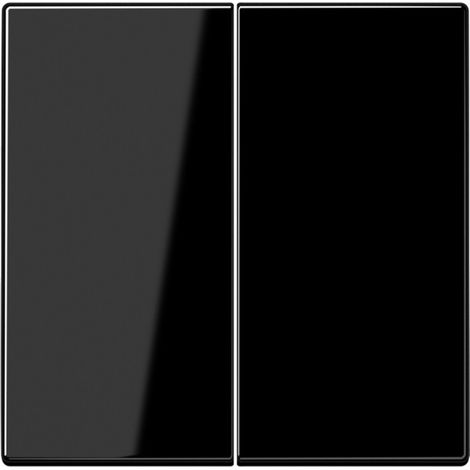 Jung 1fach Abdeckung Serienschalter, Serientaster  Schwarz LS995SW 1 St. (1/4)