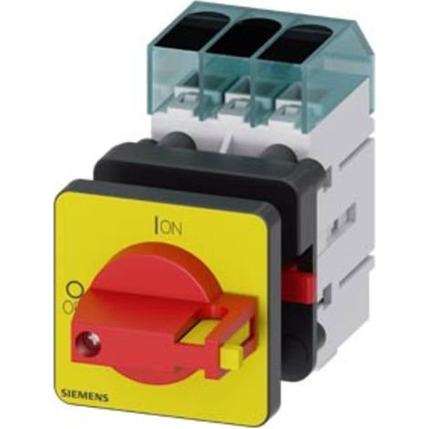 Siemens 3LD30500TK13 separatore di carico rosso e giallo