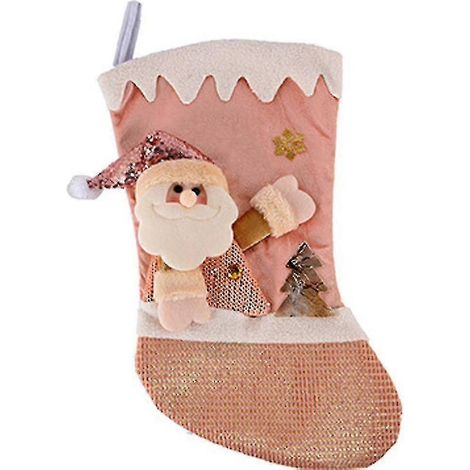 Chaussette de Noël d'hiver, élément décoratif pour une fête de Noël (1/3)