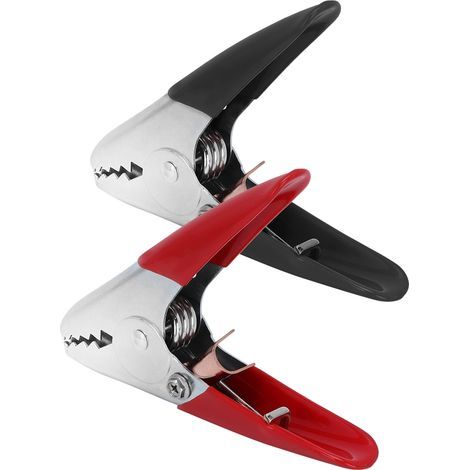 1 paire universelle voiture véhicule chargeur de batterie cble Booster pinces Clip remplacement 500Amp (1/5)