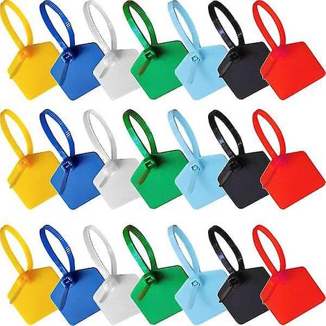120 étiquettes adhésives pour câbles, marqueurs et attaches de câbles. (1/2)