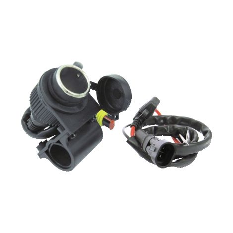 PRESA ACCENDISIGARI 12V per MANUBRIO MOTO