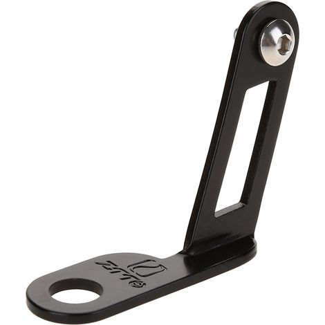 Support de Dossard pour Vélo de Course/Fixie - Porte-Numéro en Alliage d'Aluminium ZTTO - Montage Solide et Léger (Noir) (1/5)