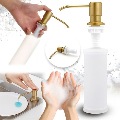 Dispensador de líquidos de cocina Heckermann 500 ml color oro (1/5)