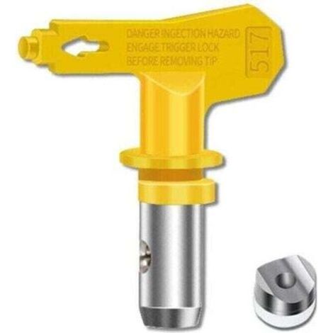 Buse Airless Buse Pistolet Airless Haute Pression et Résistance Thermique Lot de 6 Joints Buses Airless Compatible avec Pistolets à Peinture Graco Titan Wagner etc (Tapez 515,517,519,521,523,525),TRIM (1/5)