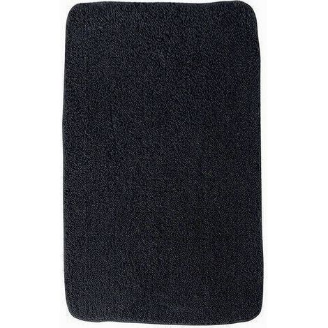 Tappeto Tappetino In Tessuto Per Bagno Casa Arredo Accessorio Colore Nero 69782 (1/2)