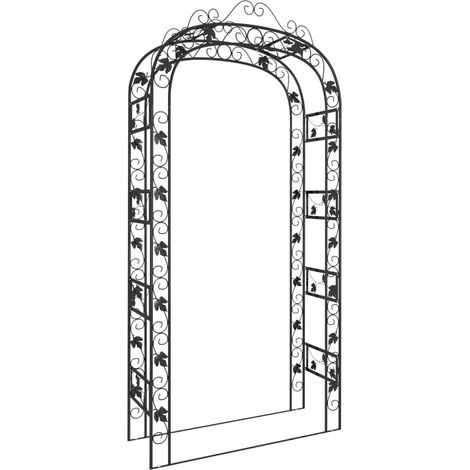 Maison Exclusive - Arco da Giardino 116x45x240 cm Acciaio