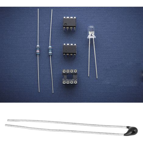 10 capteurs de température de haute précision à thermistance NTC MF52 avec câble de 30 mm (100k b3950-L30) (1/5)
