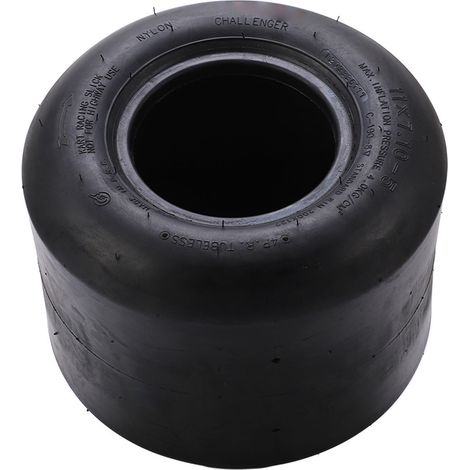 Pneu tubeless 11x7.10-5 pour kart arrière, pneu de remplacement durable, compatible roue arrière de kart, haute résistance, 1 pièce. (1/5)