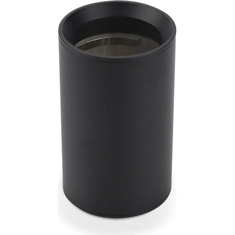 Foco de techo LED redondo V-TAC GU10, cuerpo negro (altura: 100 mm) (1/5)