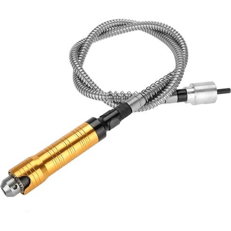 6 mm flexible Biegewelle passend für elektrische Bohrmaschinen und Rotationsschleifer mit 0,5–6,5 mm Spannfuttergriff (1/5)