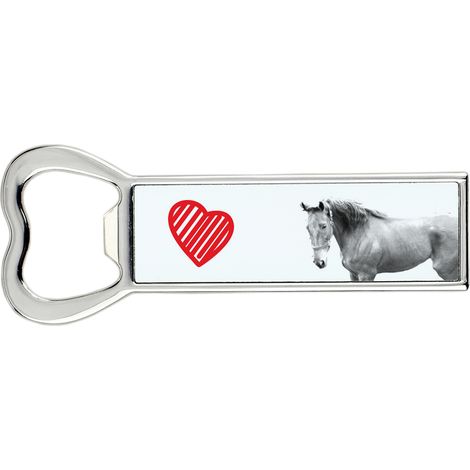 Cavallo American Saddlebred - Apribottiglie a forma di cavallo, apri-frigorifero personalizzato, regalo unico per uomo di Art-Dog (1/5)