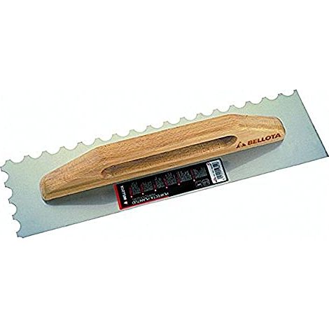 Tavolozza di pettini 5875-10 R Modello con dente in legno, raggio lungo (1/4)