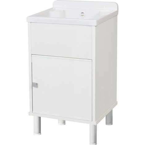 Mini Lavatoio Negrari per interno/esterno 5003PKC vasca in PP 42x34 h 78 cm (1/5)