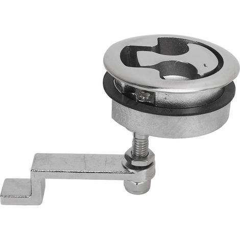 Loquet de trappe de traction de chasse d'eau de bateau de 2 pouces, poignée de levage Marine en acier inoxydable 316 pour une épaisseur de panneau de 12 à 17mm (1/5)