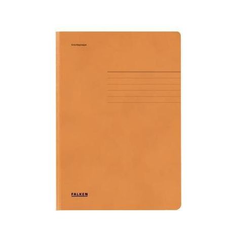 Falken Jurismappe 80001472 DIN A4 3 Klappen Karton orange (1/4)