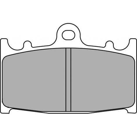 Plaquette de frein Métal Fritté Sinter Grip Road - R90 (1/2)