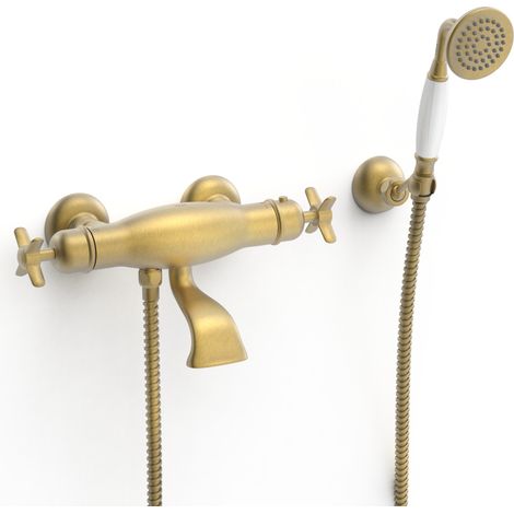 GRIFO TERMOSTÁTICO MURAL PARA BAÑERA Y DUCHA CON SALIDA DEL