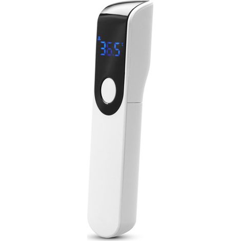 IR-FM01 Berührungsloses Thermometer, Infrarotsensor, Stirn- und Objekttemperaturmessung, LED-Anzeige, Fieberalarm, °C/°F