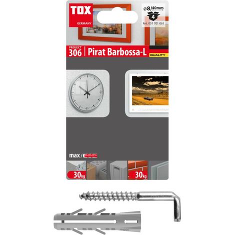 Dübel Schraube tox sd forma 5 Anti-Rotation Universal Einfach (1/4)