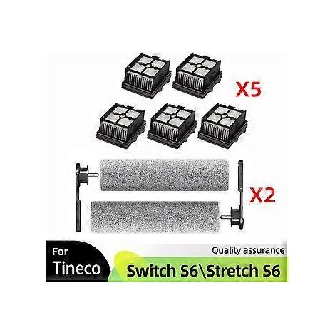 Passend für Floor One Switch S6/Stretch S6 Teile Nass-Trockensauger Verbrauchsmaterial Walzenbürste HEPA Fi