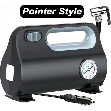 Compresseur d'air pour véhicule, gonfleur de pneus, manomètre numérique, lampe torche d'urgence haute luminosité 12 V CC (1/5)