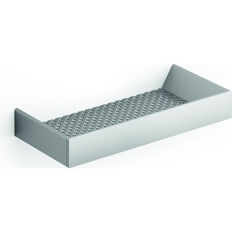 Inda - Indissima Chrome L.21 H.3 cm gebürsteter Stahl