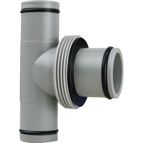 Poolschlauchadapter, T-förmiger Gewindepumpenanschluss, 1,5-Zoll-auf-1,25-Zoll-Verbindungskolben, für Wartungszwecke (1/3)