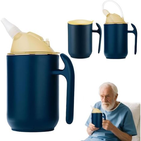 Design anti-fuite avec angle d'inclinaison idéal pour seniors utilisation quotidienne à domicile (1/5)