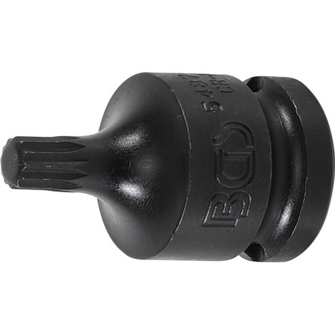 Llave de vaso BGS 5487-m8 acero cromo molibdeno 12,5 mm