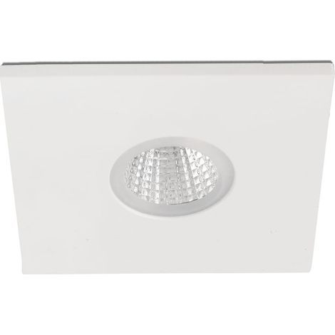 TAST incasso quadrato bianco/bianco LED 2700K 44002