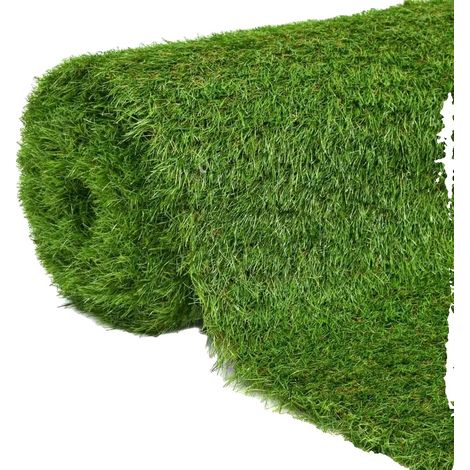 Césped sintético, resistente a los rayos UV, diseño duradero, 1x8 m (1/2)