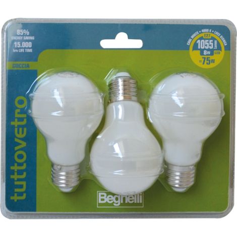 PLAFONIERA STAGNA BEGHELLI SAVING LED 2X36W 6500K LUCE BIANCA 72004