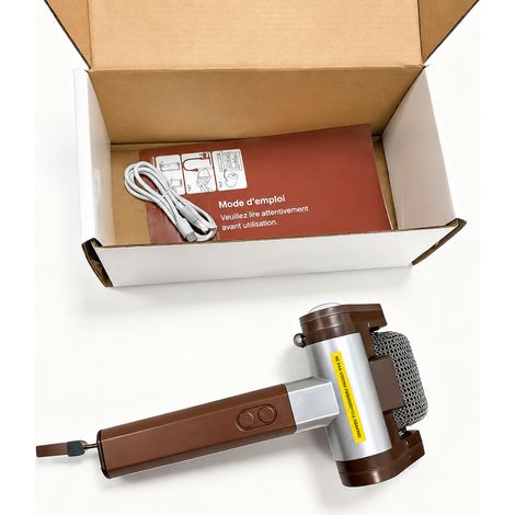 Brosse de nettoyage électrique rotative pour barbecue à rouleau inox marron acier inoxydable marron 500 g – Livraison gratuite