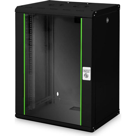 Digitus Armadio 16 Unita' (A) 802 X (L) 600 X (P) 450 Mm. Colore Nero