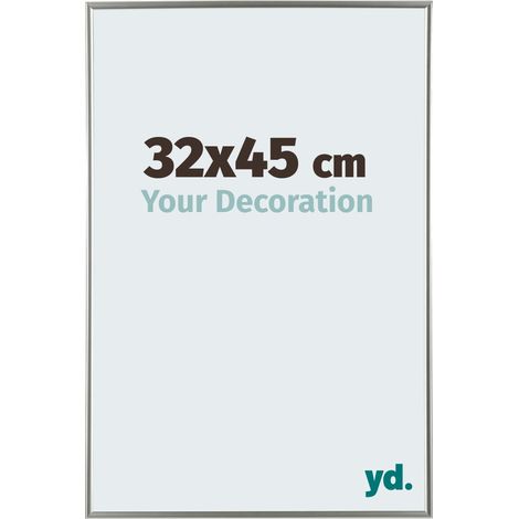 yd. - Cadre photo 32x45 - Champagne - Plastique - Evry